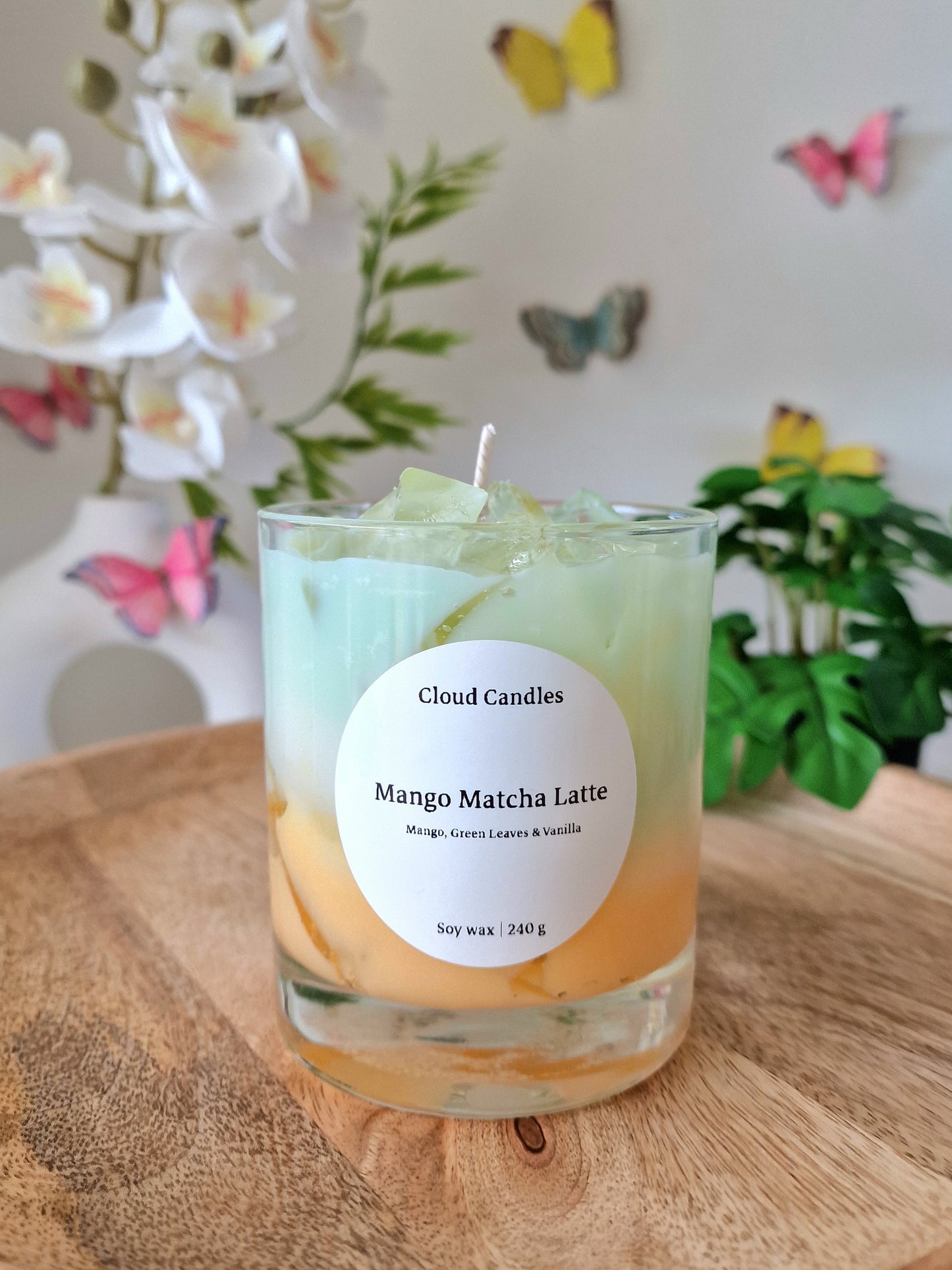 Mango Matcha Latte