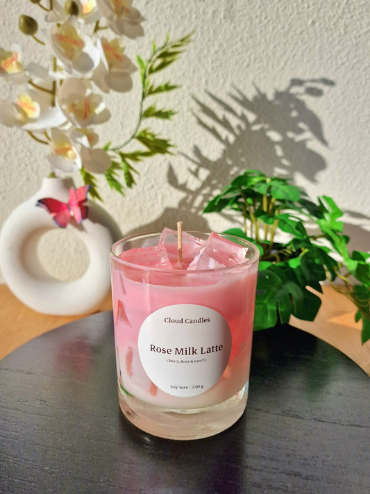 Rose Milk Latte