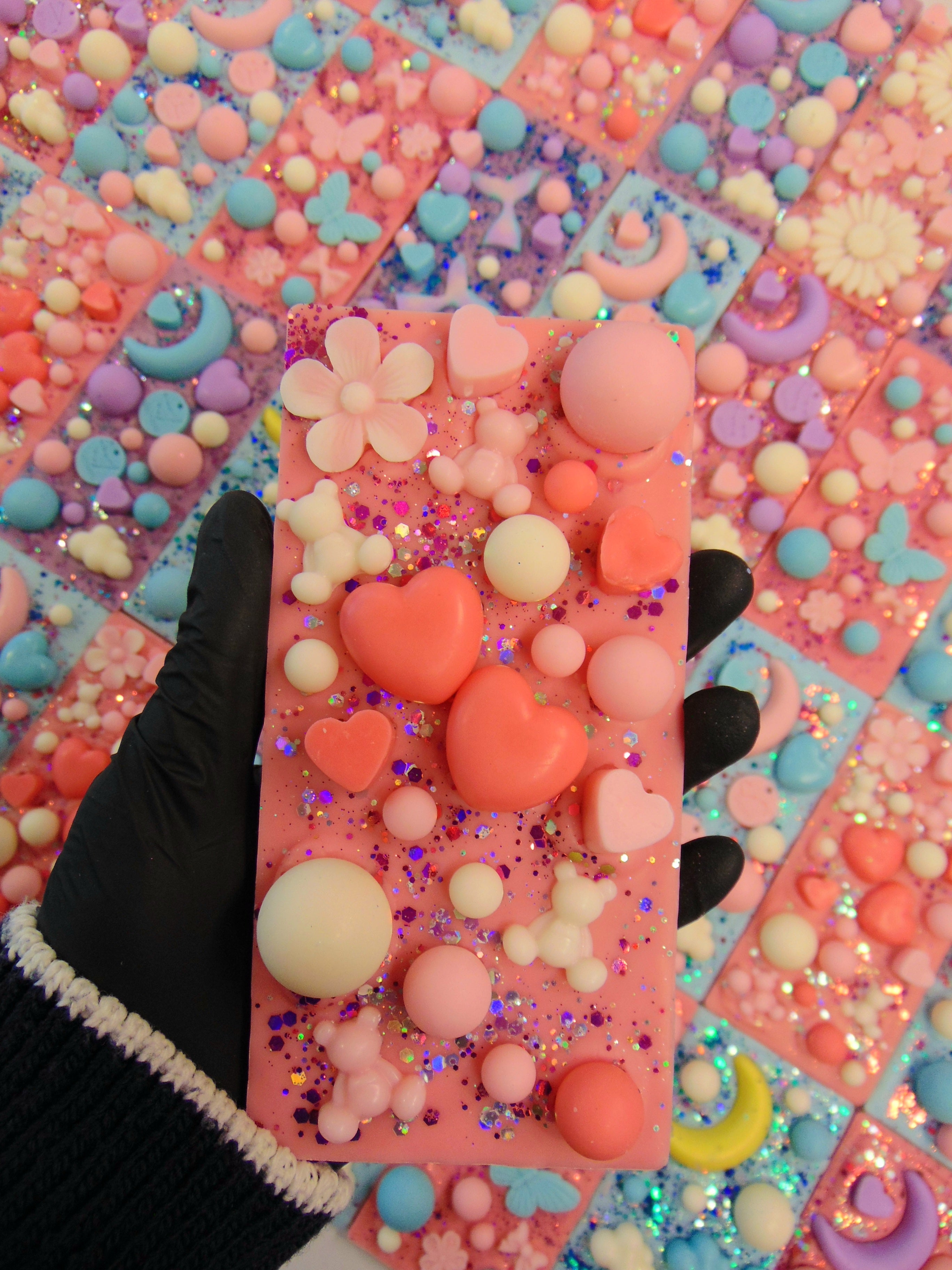 Peachy Hearts Wax Bar