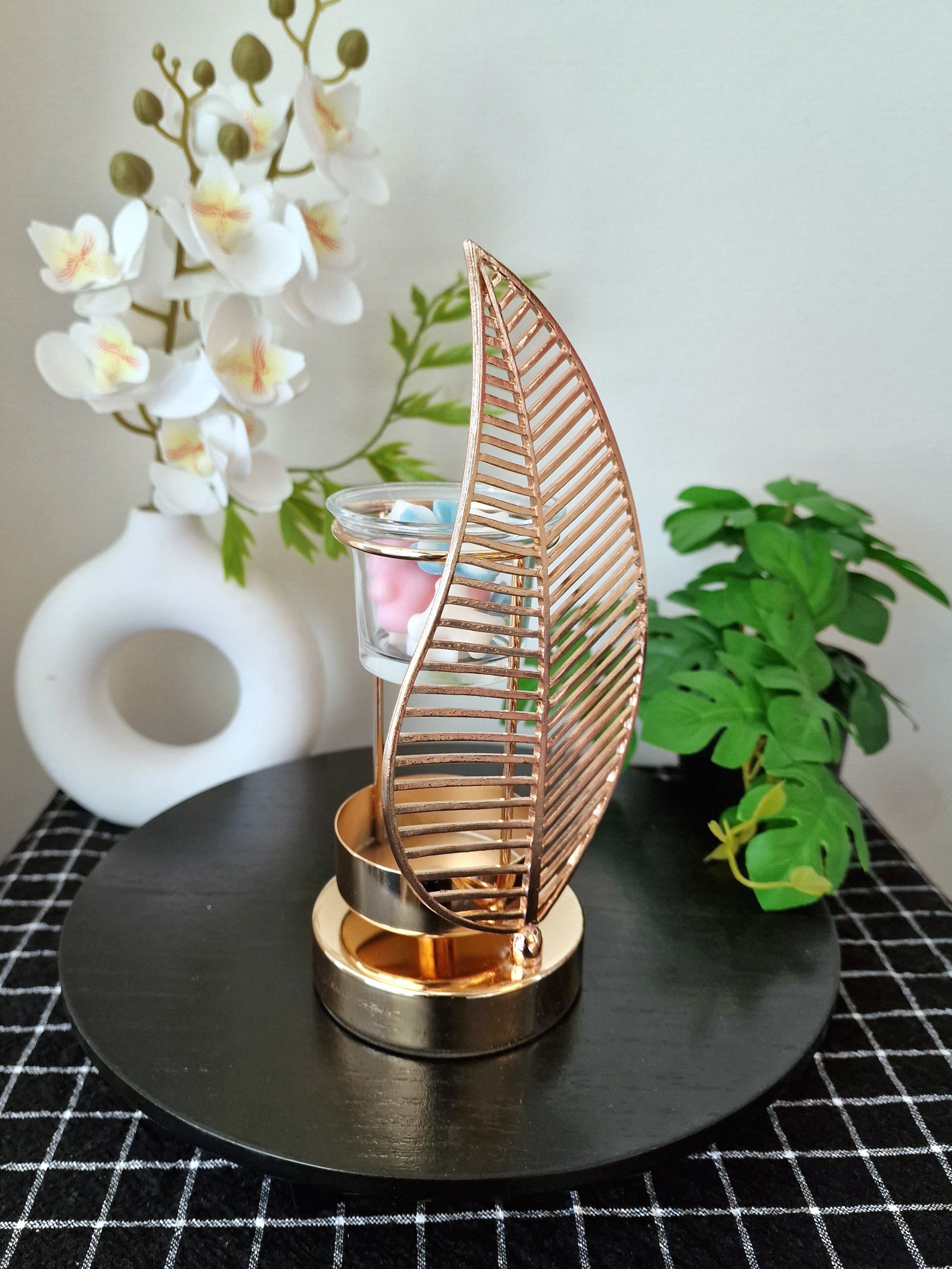 Golden Leaf Wax Burner