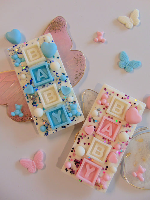 Boy Baby Shower Wax Bar
