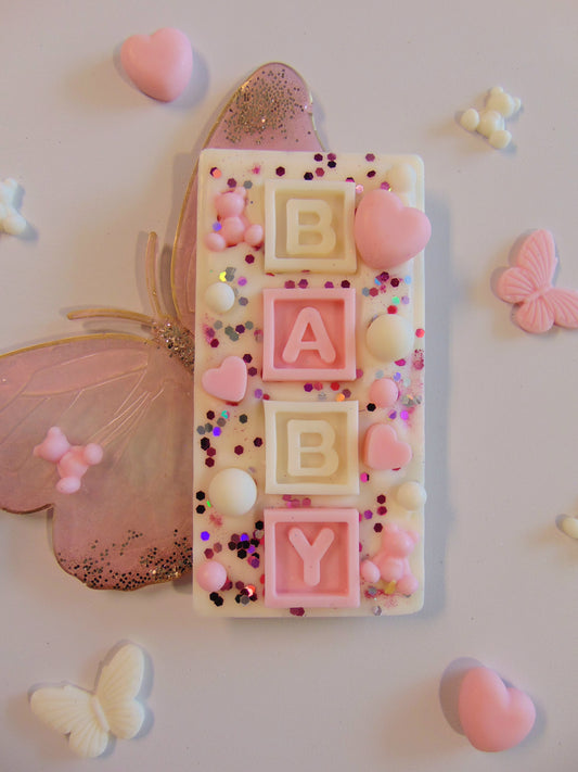 Girl Baby Shower wax bar